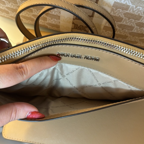 NWT Michael Kors Large 3-In-1 Maisie Pebbled Leather Tote Bag - Picture 11 of 14